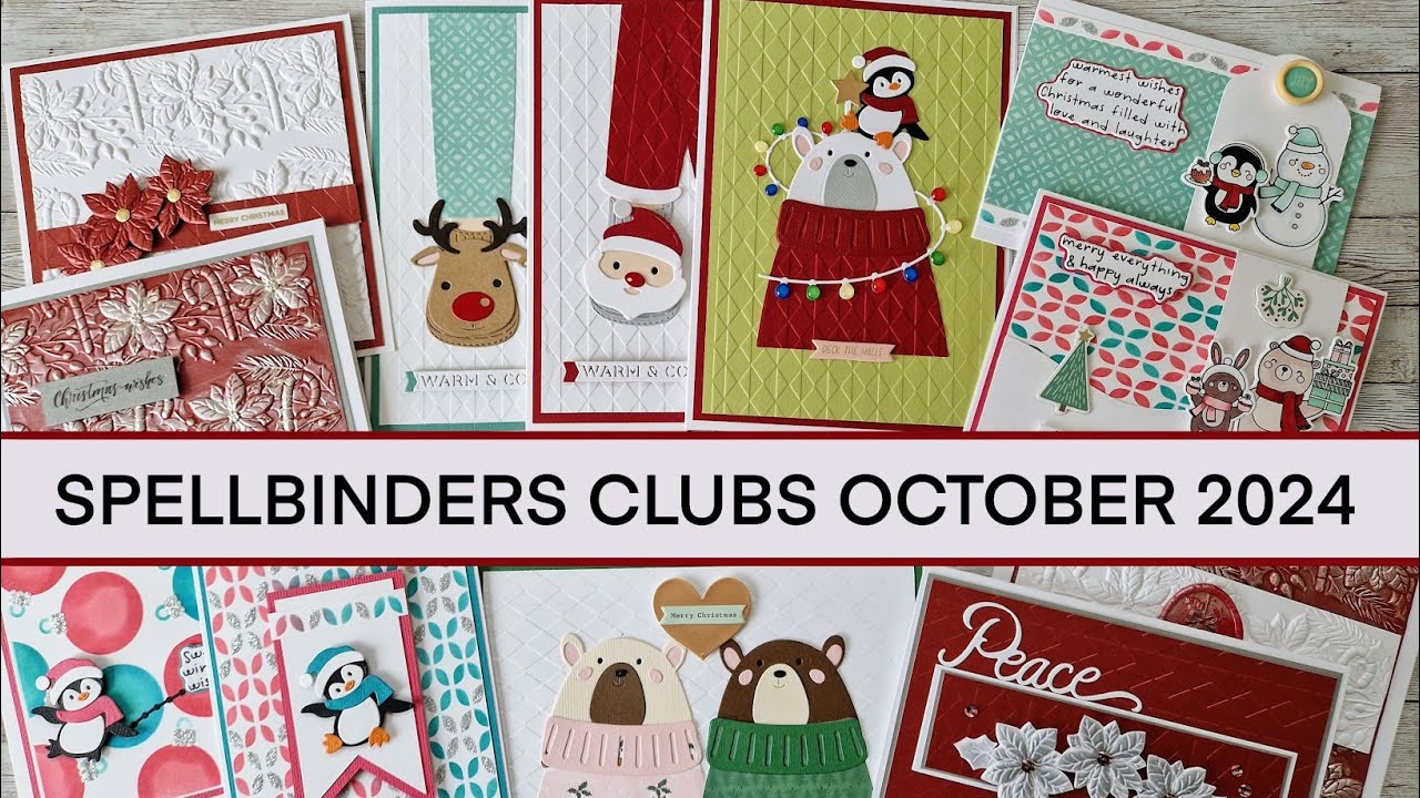 SPELLBINDERS OCTOBER CLUB KITS