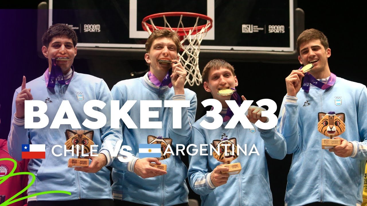 Chile vs Argentina - Final de Basketball 3x3 Masculino - Juegos Panamericanos Junior ASU 2025