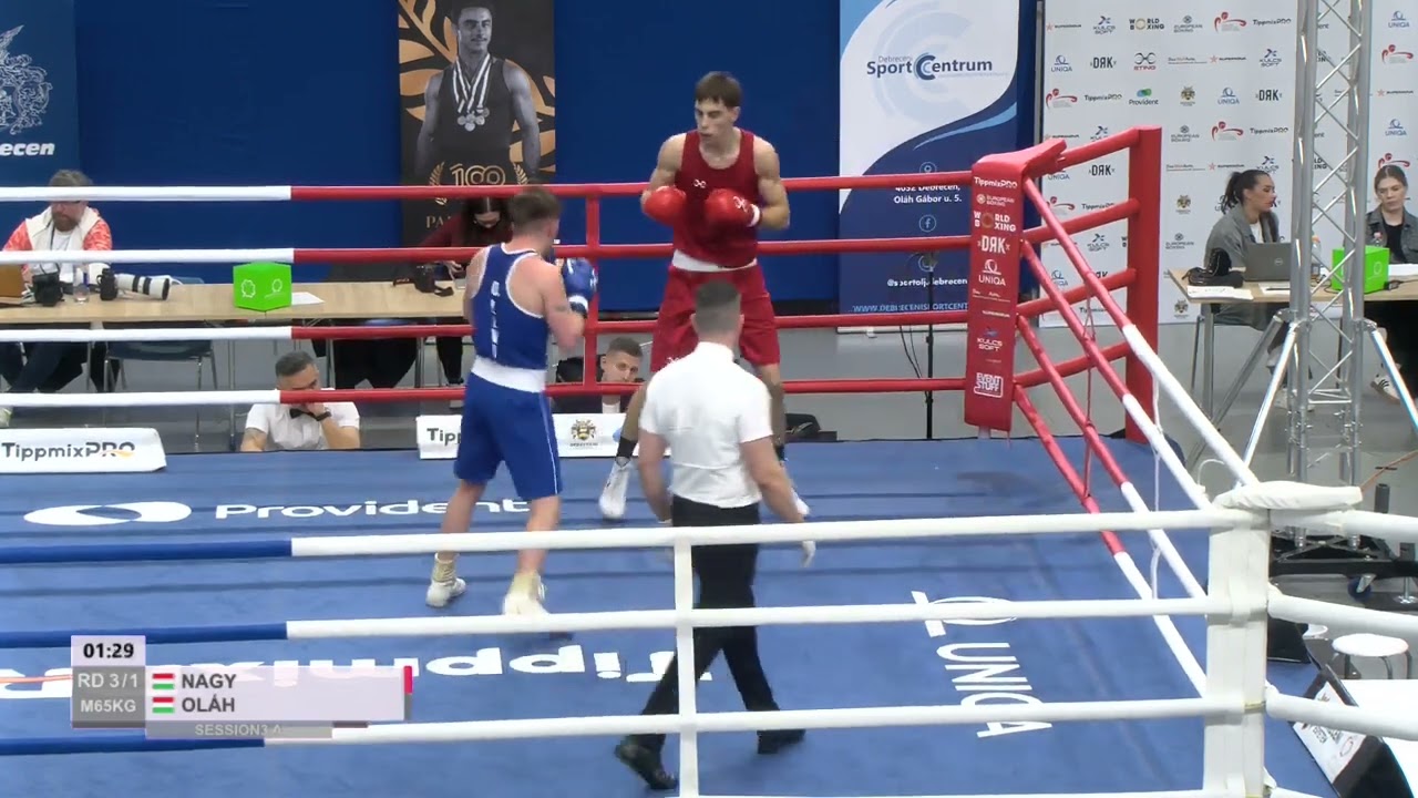 Levente Ol&aacute;h (HUN) vs. Iv&aacute;n Nagy (HUN) Bocskai Istv&aacute;n Memorial 2026 (65kg)