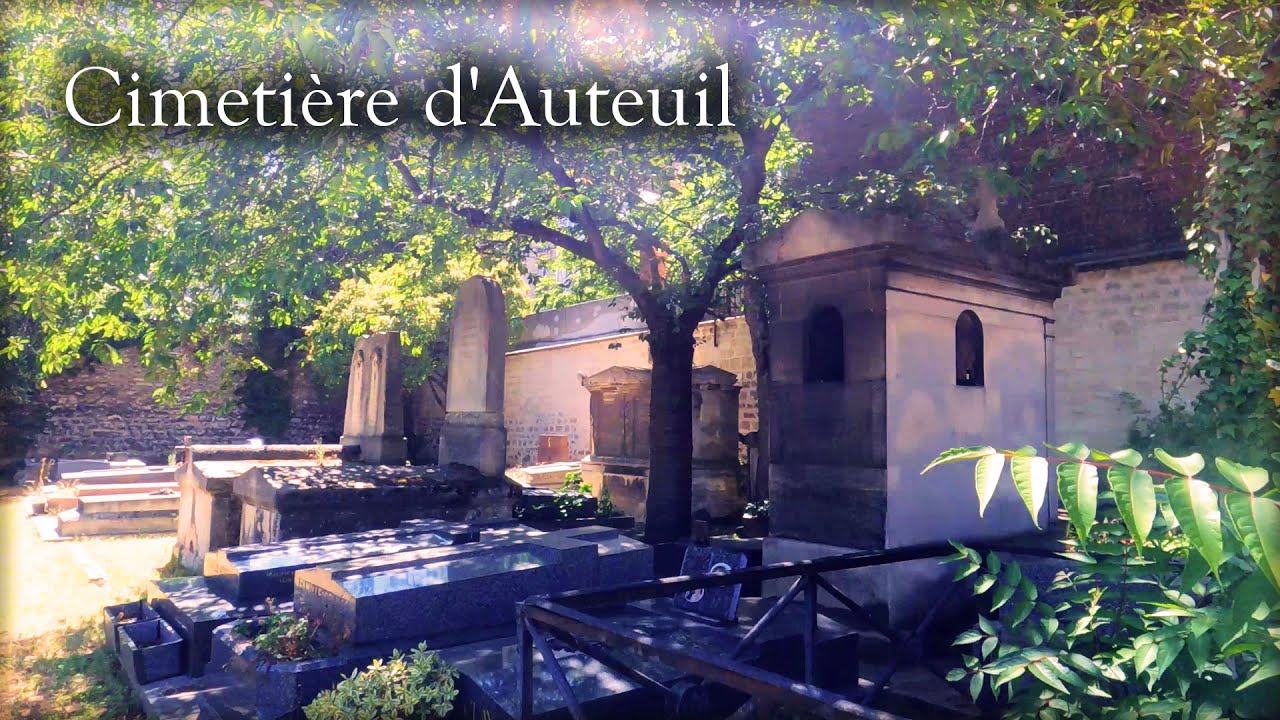 Cimetière d'Auteuil | Paris 4K