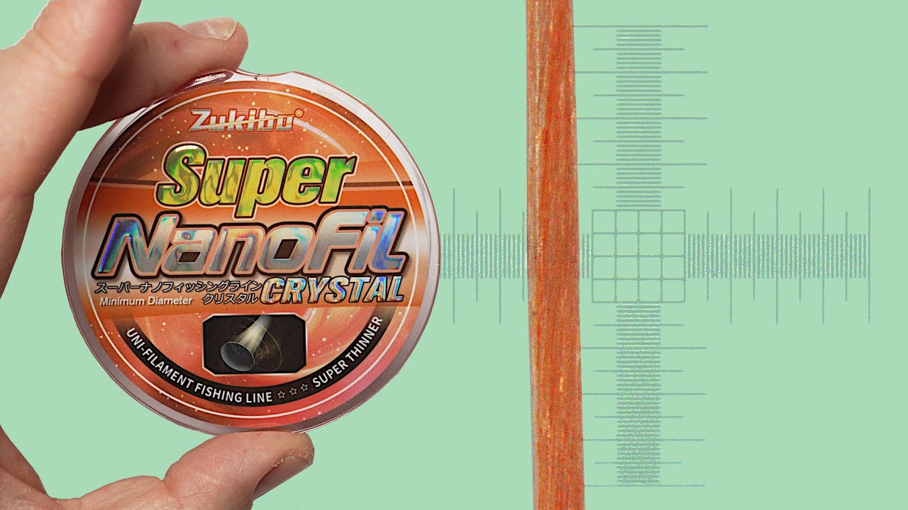 Round and strong line for UL lure fishing! Zukibo NanoFil