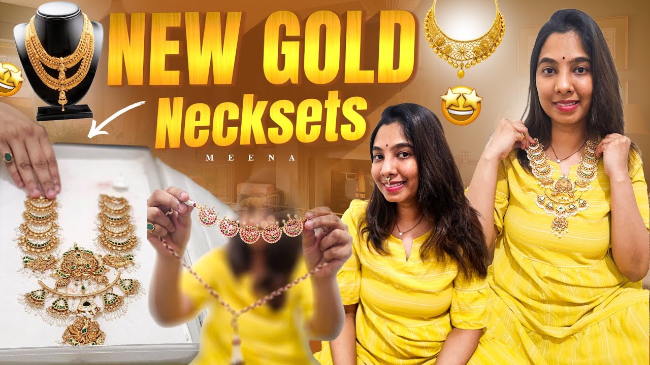 నేను నా Gold - Budget ఇలా Plan చేసుకుంటాను |12 in 1 neckset|  Telugu vlogs from USA 