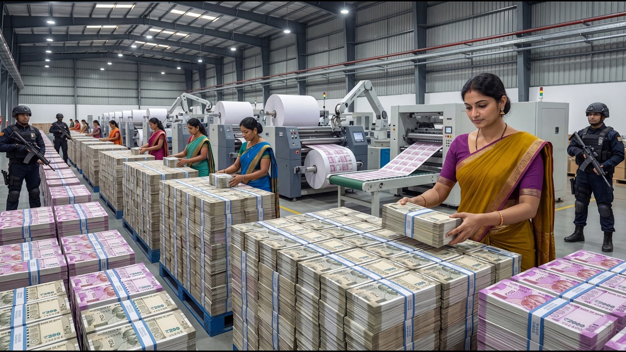 How Indian Rupee Is Made 💸 Inside India&rsquo;s Money Printing Factory