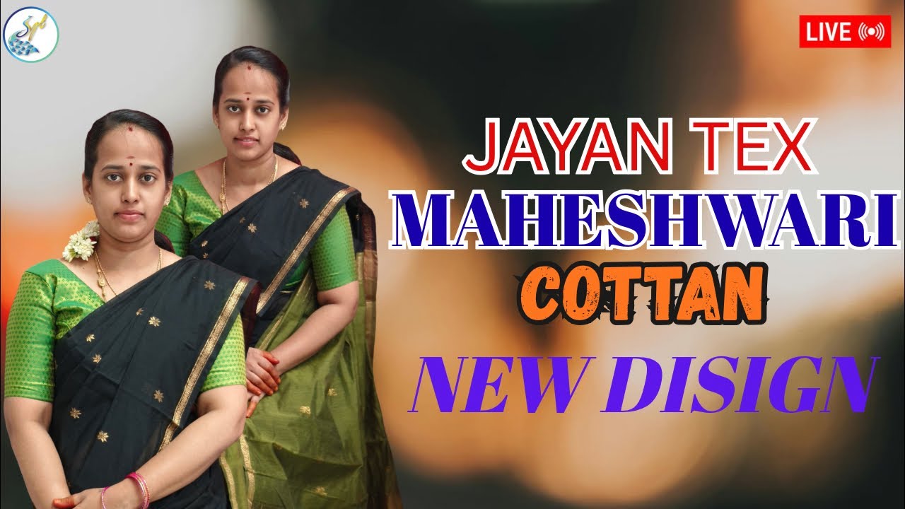 JAYAN TEX is live Today Maheshwari cotton collection low price collection don’t miss the live