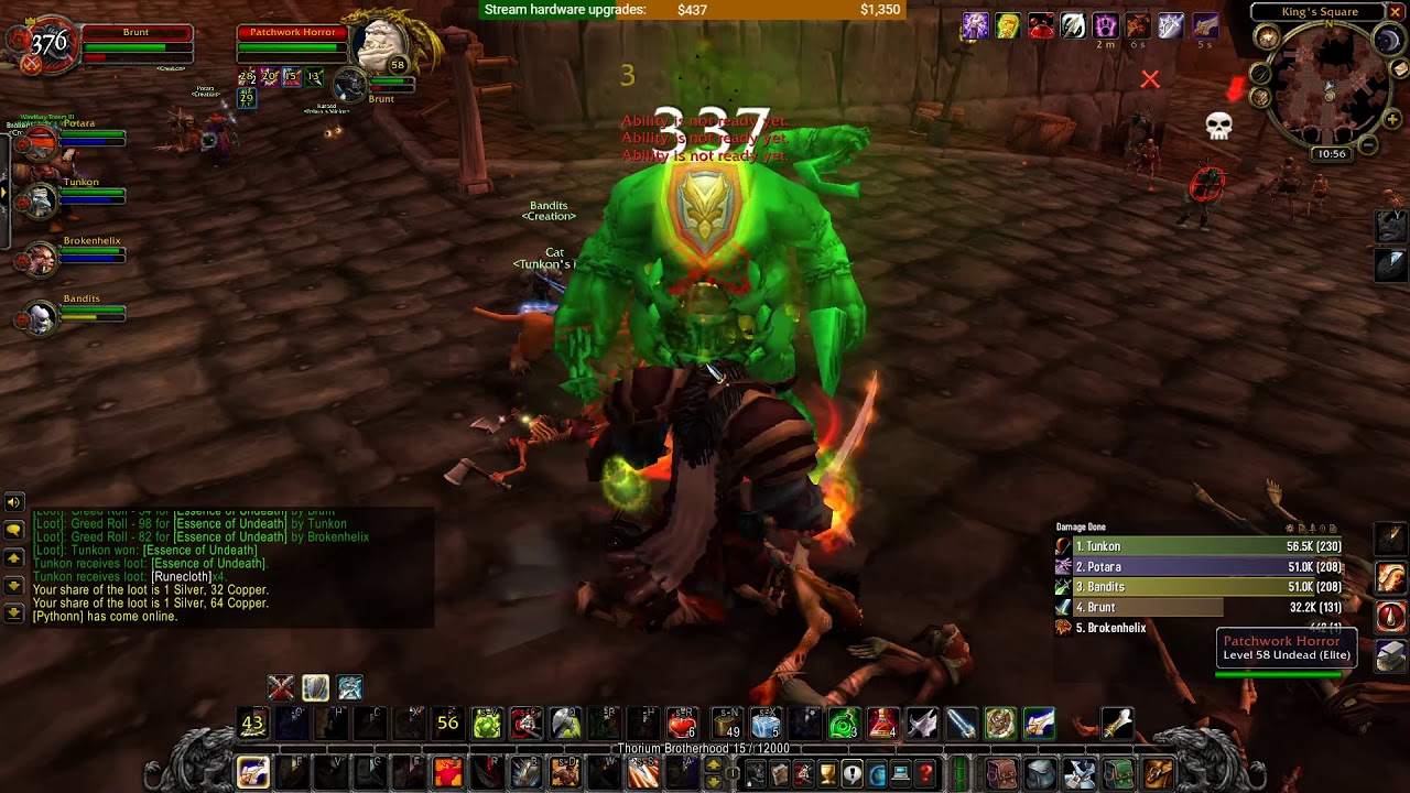 WoW Dungeon Tanking Guide - Tanking Stratholme (Live side)
