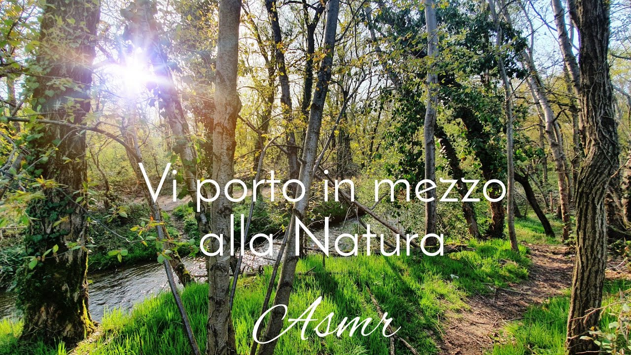 [ ASMR ] - ☘ Vi porto in mezzo alla Natura 🌳🌻