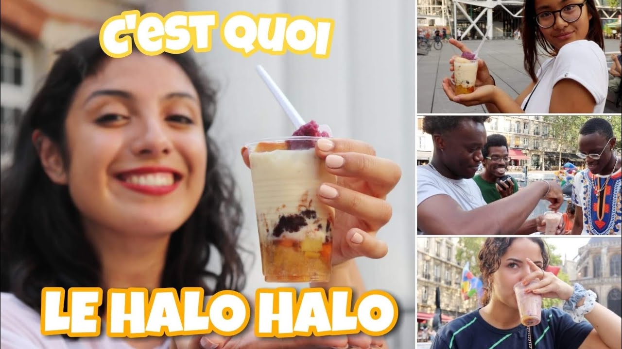 Letting French people try Halo-Halo for the first time in Paris ?!!