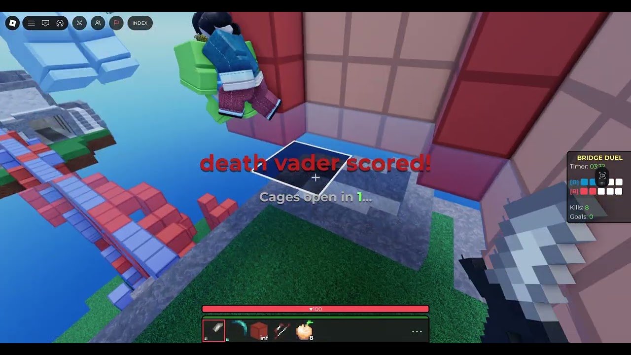 This Aint Hypixel Think Again | Roblox: Bridge Duels Part 3 [ft. @DeathvaderOG & Bird]