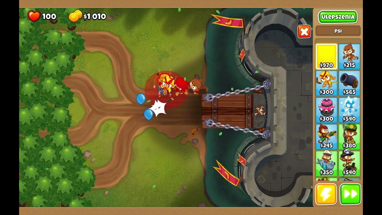 BloonsTD6 Mroczny Zamek [TRUDNY] coś niecoś potrafię.