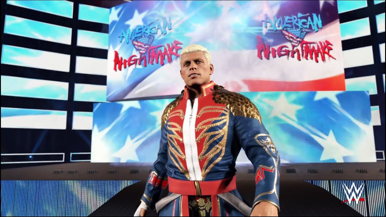WWE 2K25 Cody Rhodes vs. Randy Orton King of the Ring Finals Night of Champions 2025