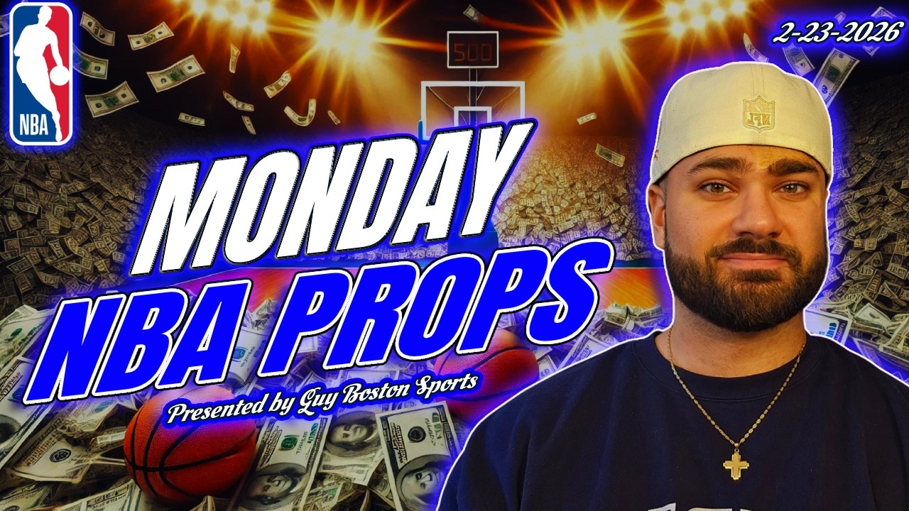 NBA Player Props Today Monday 2/23/2026 | FREE NBA Best Bets and Player Props