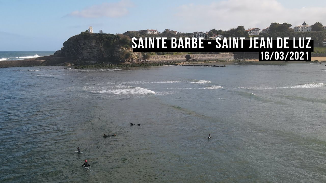 Session Surf Foil 16/03/2021 4K - Sainte Barbe, Saint Jean de Luz