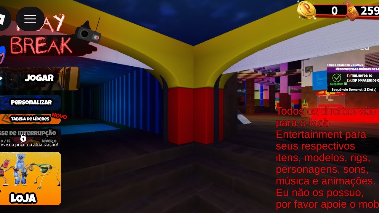 Projet playtime no roblox
