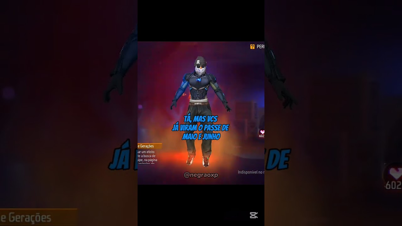 🩸PASSE BOOYAH DE MAIO E JUNHO 2025☠️| PASSE BOOYAH DE MAIO 2025 #negraoxp #freefire