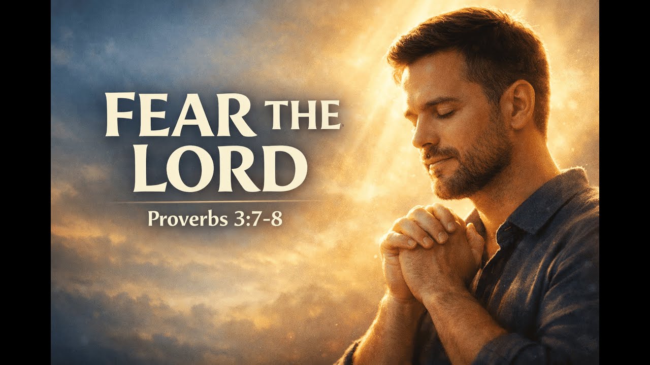 Fear the Lord, Find Healing | Peaceful Worship Song (Proverbs 3:7–8)