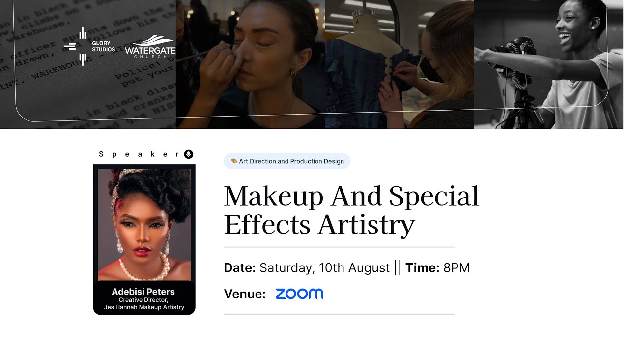 Makeup and Special Effects Artistry with Adebisi Peters | Filmmaking Workshop Session DAY 3