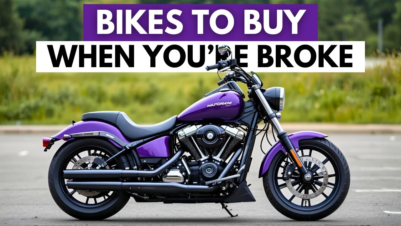 12 Best Motorcycles to Buy When You’re Broke (Cheap & Reliable)