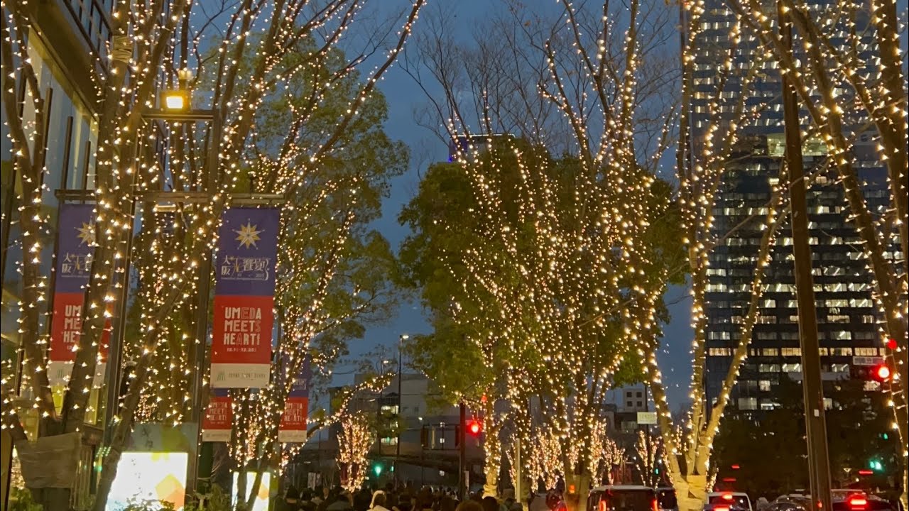 OSAKA JAPAN 4K WALKING TOUR. NHỮNG CON PHỐ NHỘN NHỊP RỰC RỠ ÁNH ĐÈN Ở OSAKA NHẬT BẢN #maimeohk 
