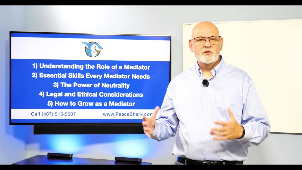 The 1st Essential Thing to Know to Become a Successful Mediator - The Role 