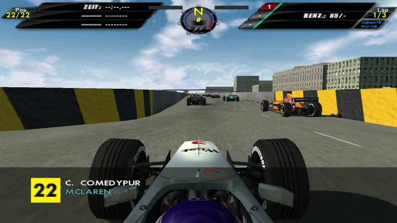 F1 Challenge VB 2001 McLaren Helsinki 5% Race