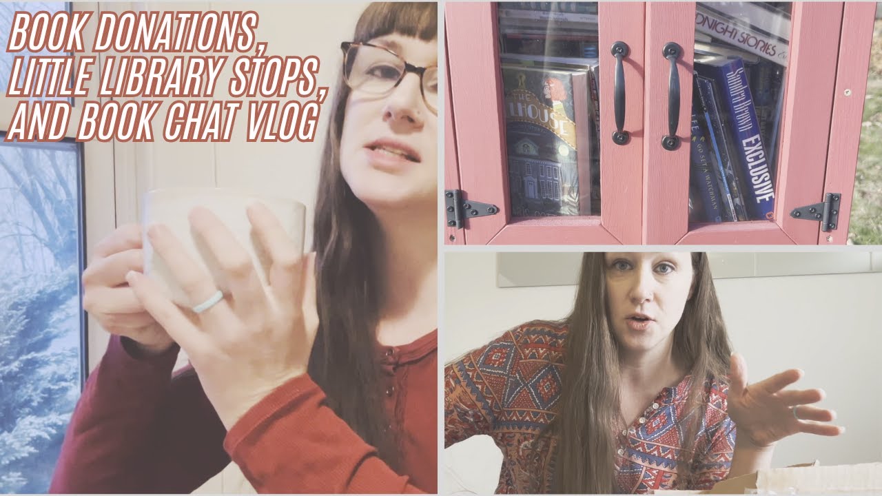 A Minimalist's Book Unhauling (Thriftbooks & Little Library) & VLOG