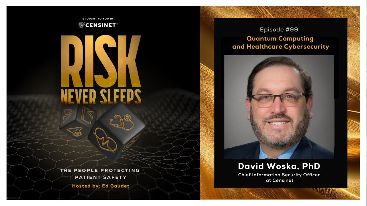 Risk Never Sleeps Ep99 - David Woska, PhD