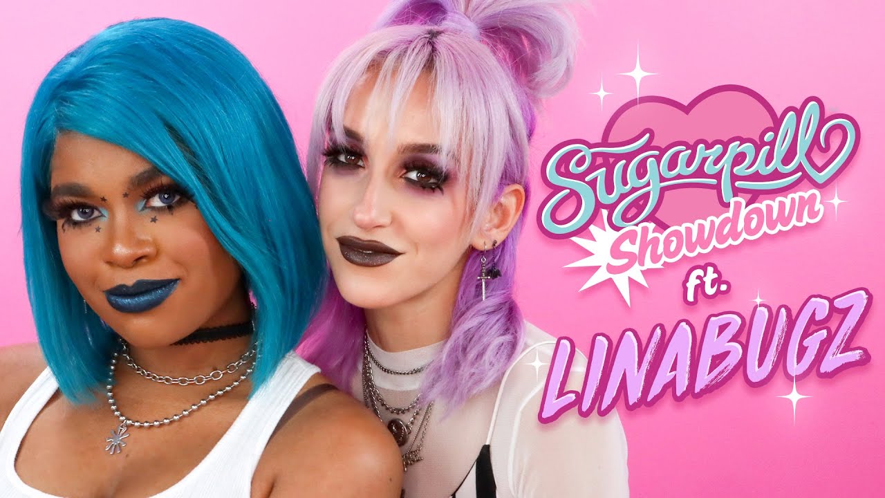 SUGARPILL SHOWDOWN ❤ MAKEUP CHALLENGE ft LINABUGZ