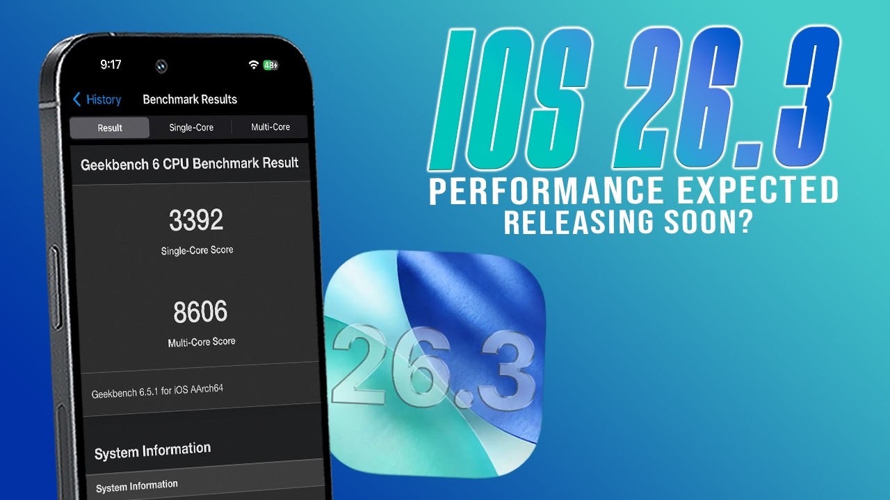 iOS 26.3 Best PERFORMANCE is COMING!