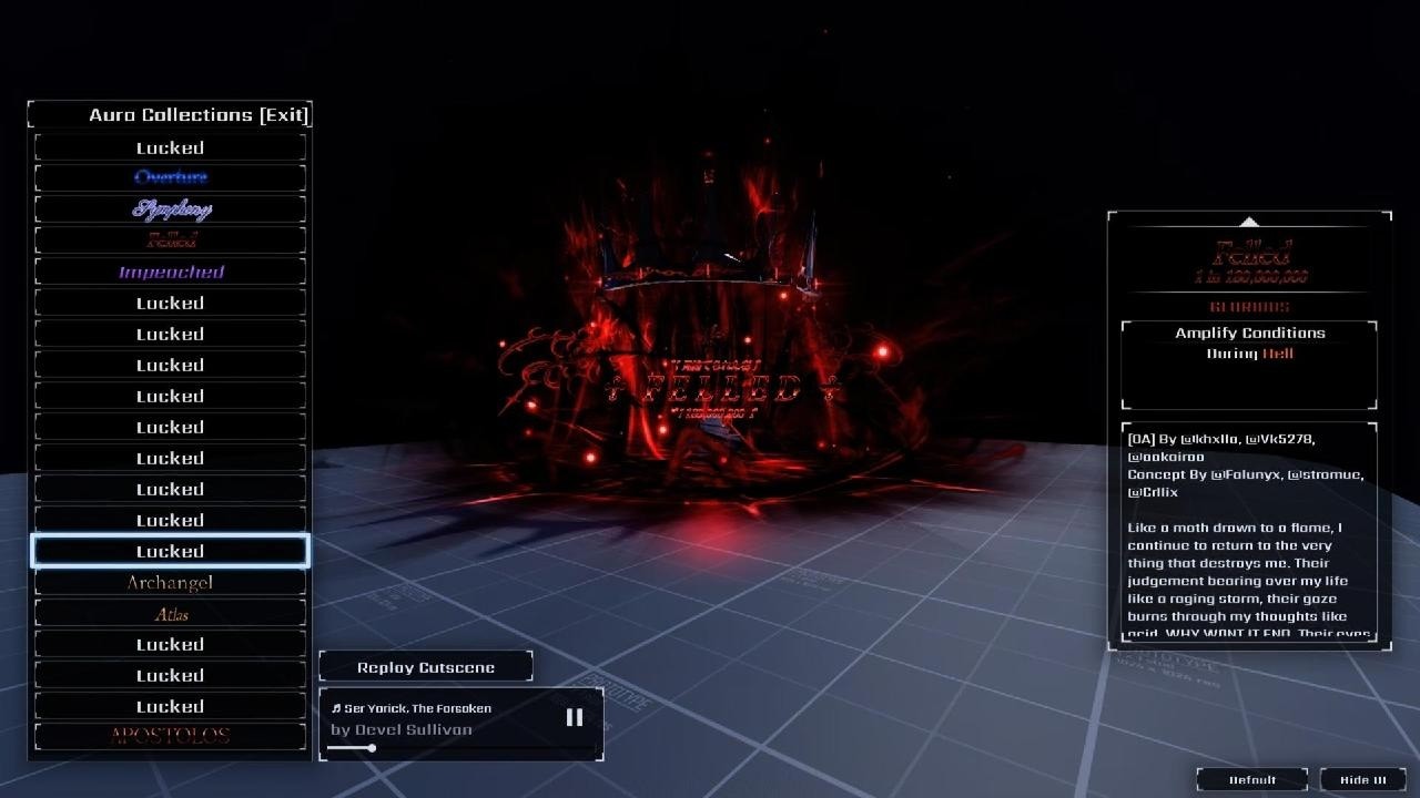 Felled cutscene