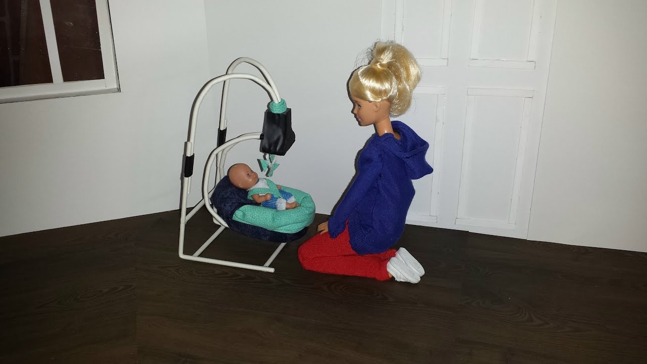 How to make a Doll Baby Swing