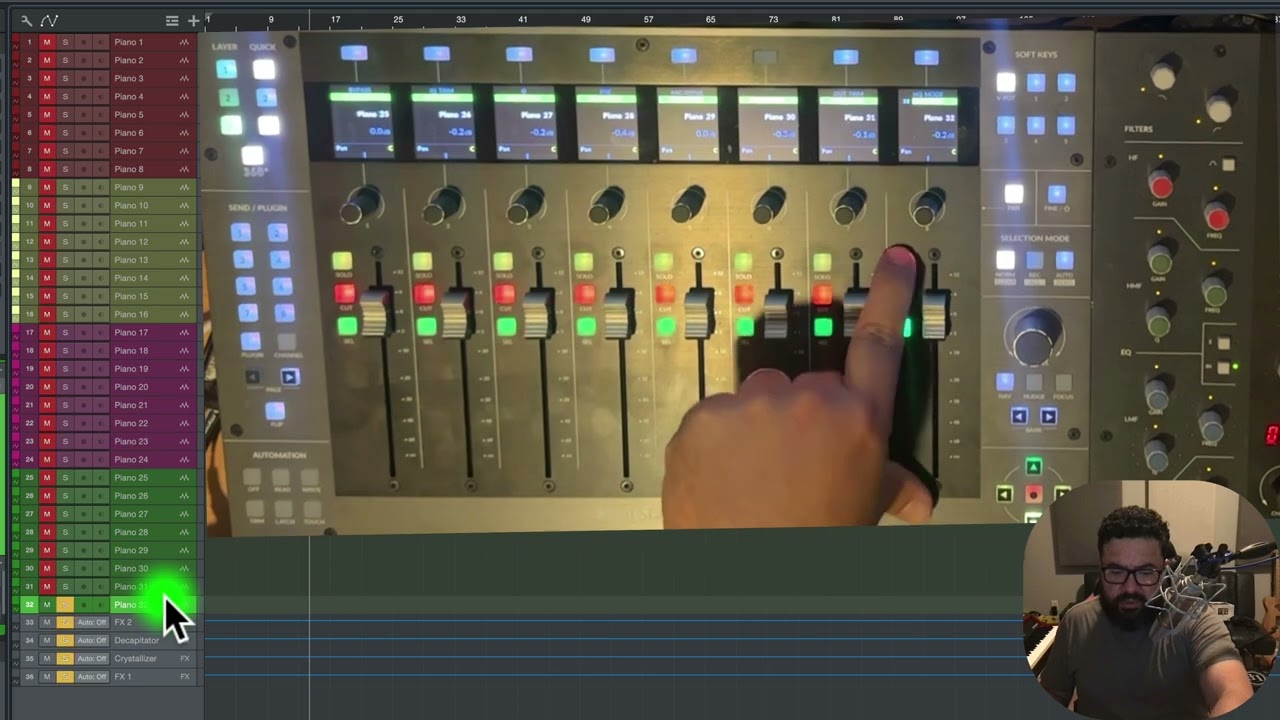 Studio One |  SSL UF8/UF1 Track Follow | Game Changer | SSL 360° V1.6.12