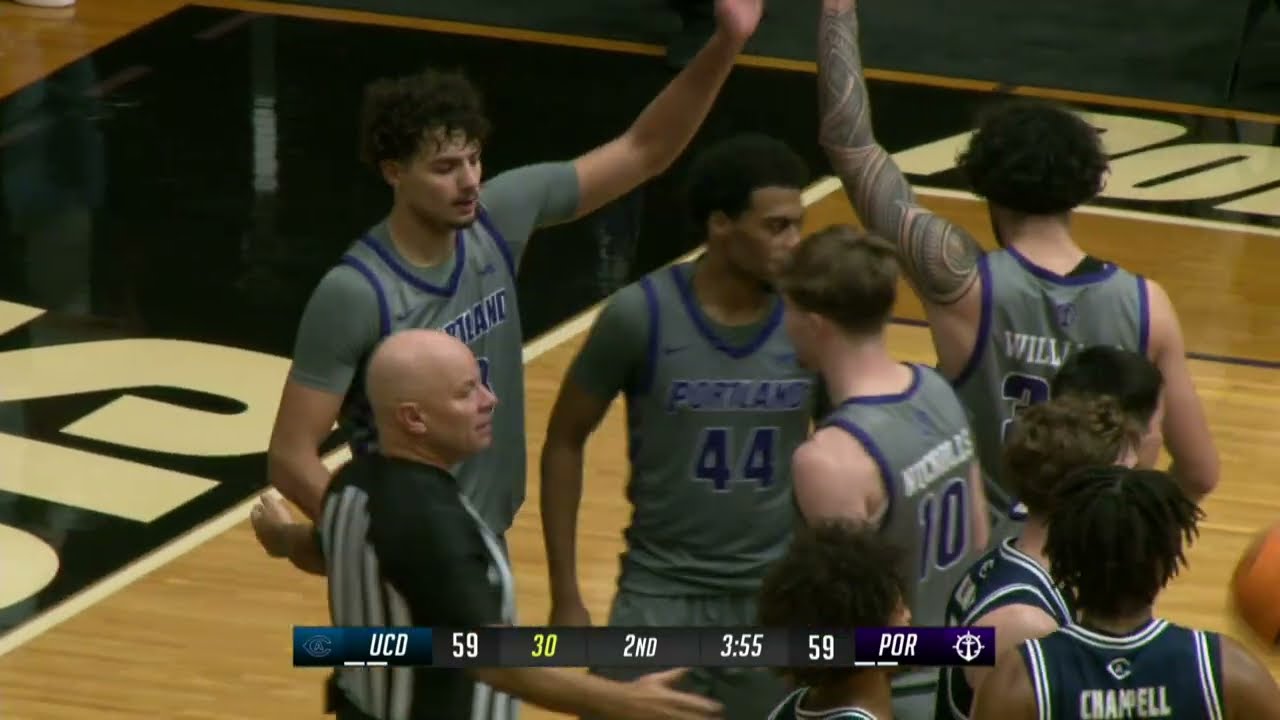 Portland Men's Basketball vs. UC Davis (67-63) - Highlights
