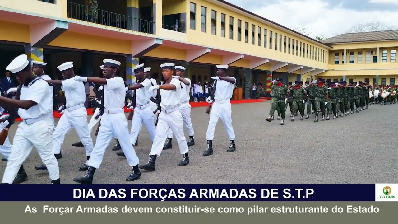 DESFILE EM COMEMORAÇÃO AOS 48º ANIVERSARIO DAS  FORÇAR ARMADAS  DE SÃO TOMÉ E PRÍNCIPE