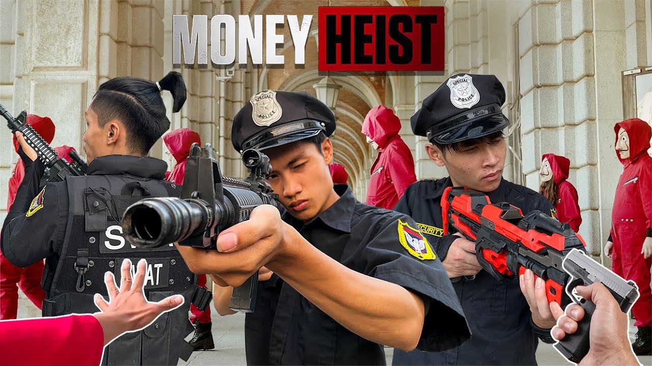MONEY HEIST vs POLICE (BELLA CIAO REMIX) 8.0 | Epic Parkour POV Chase
