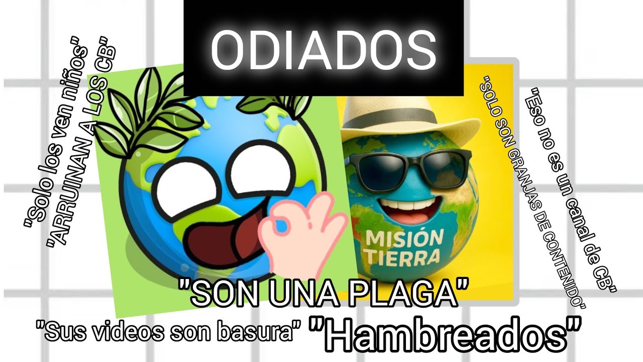ESTOS CANALES ARRUINAN COUNTRYBALLS!!? #countryballs #polandball