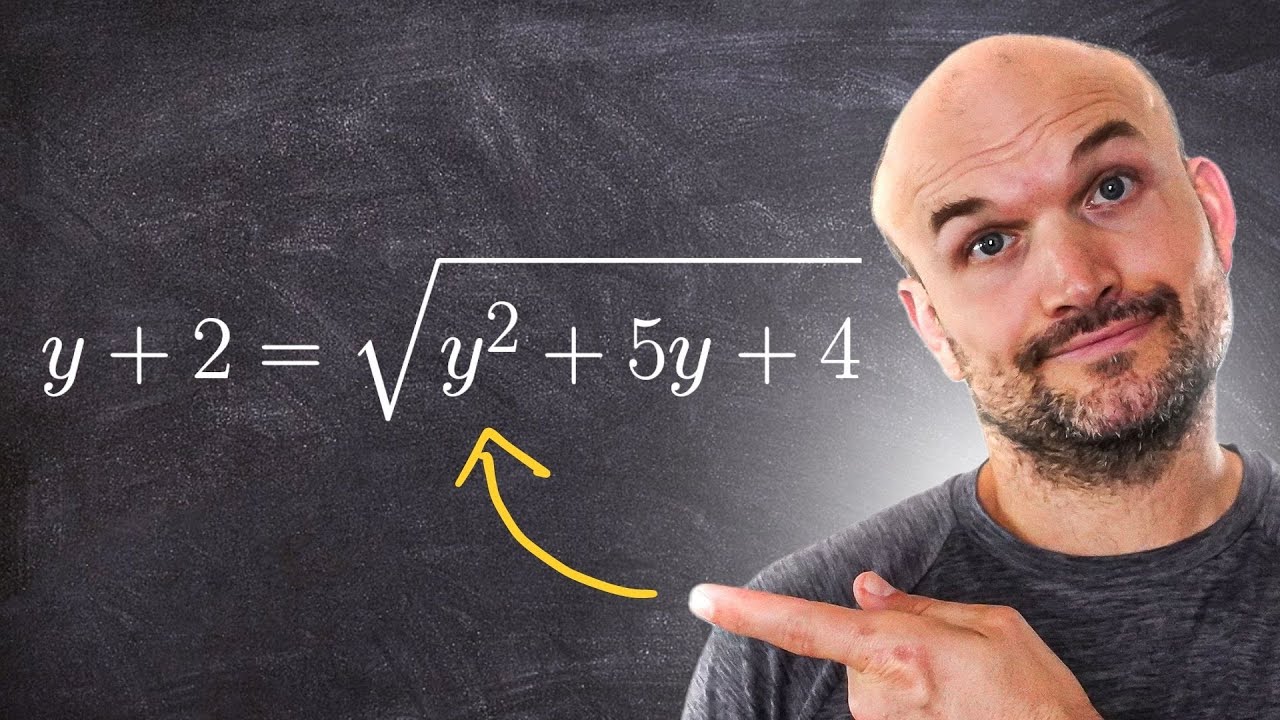 Know this technique to solve radical equations