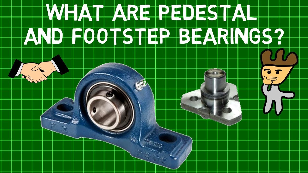 What are Pedestal and footstep bearings? Pedestal Bearings | Footstep Bearings