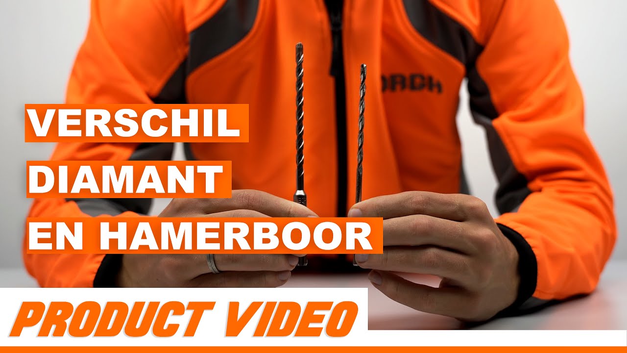 HET VERSCHIL TUSSEN DEZE TWEE BOREN! (diamant geslepen en SDS X4) | Borgh
