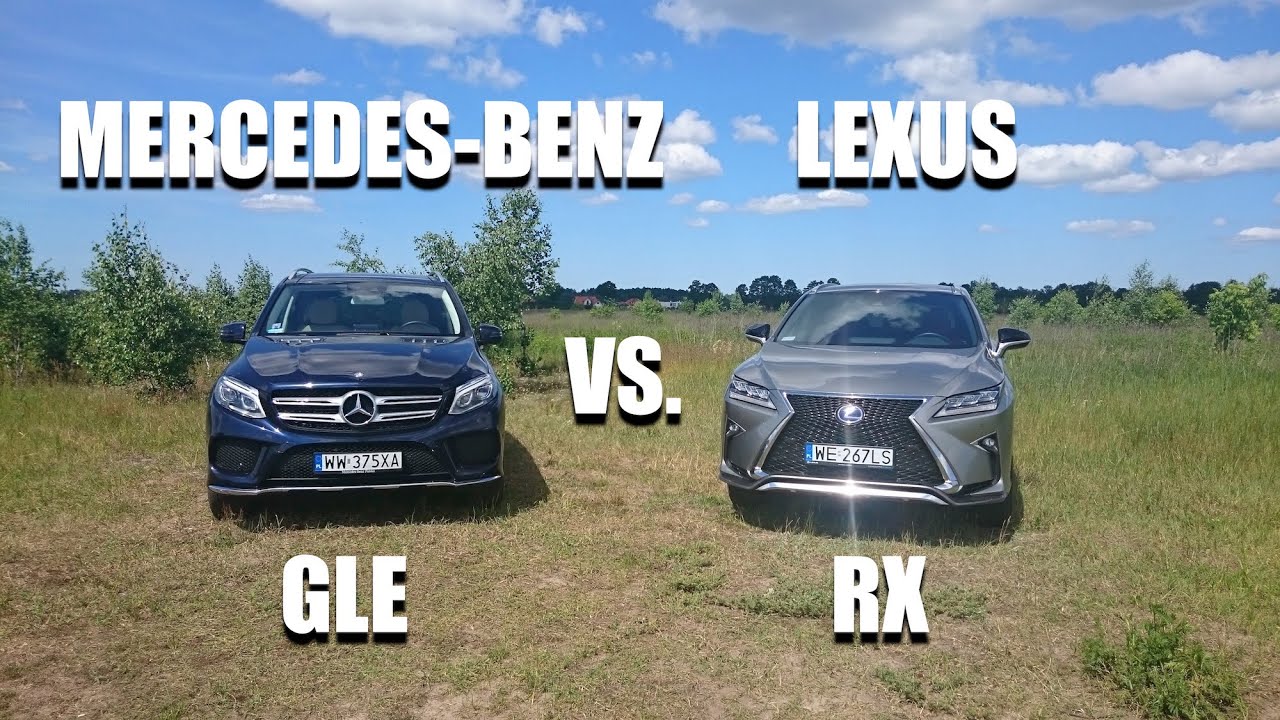 Mercedes GLE 350d kontra Lexus RX 450h (PL) - por&oacute;wnanie