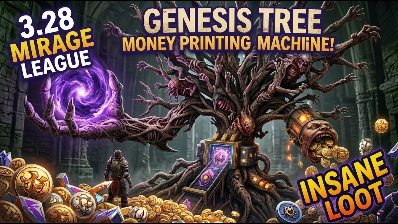 Genesis Tree Money Printing Machine &ndash; Wombgifts Turning Into Insane Loot | 3.28 Mirage League