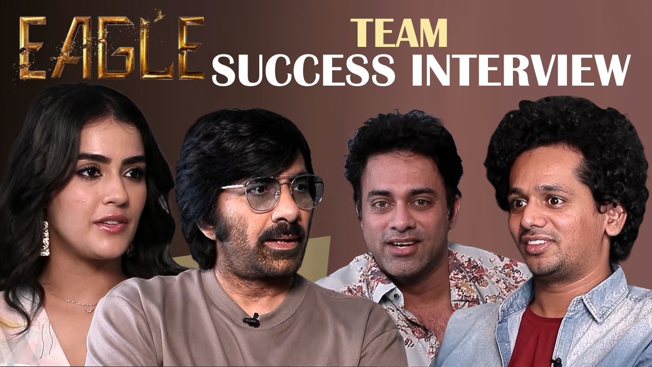 Eagle Movie Team Success Interview | Ravi Teja | Kavya Thapar | Navdeep | Karthik | Manastars