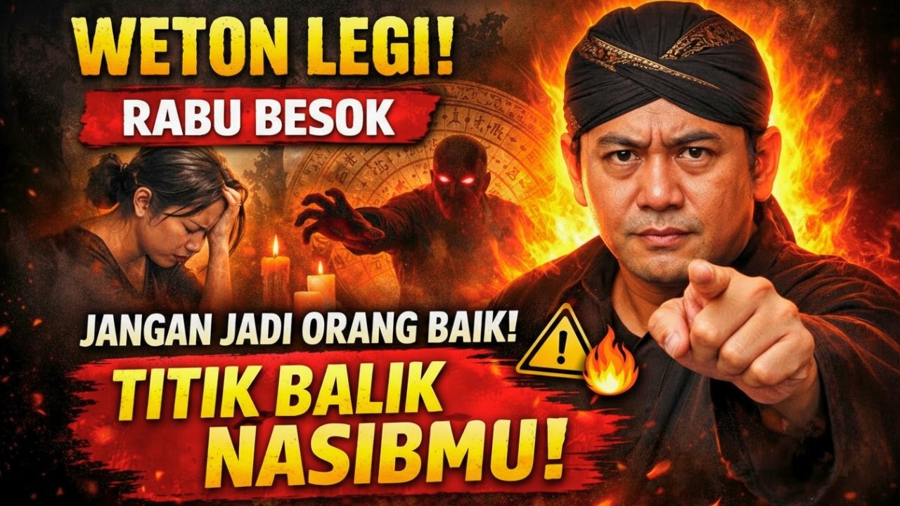 Weton Legi WAJIB TAHU❗ Rabu Besok Hentikan Sifat Ini Jika Ingin Rezeki Meledak❗ 💥