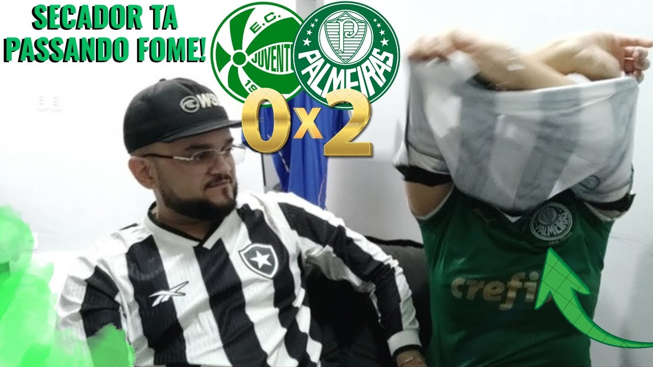 💚 PALMEIRAS NÃO DÁ CHANCE! REAGIMOS AO SHOW DO VERDÃO CONTRA O JUVENTUDE 🏆