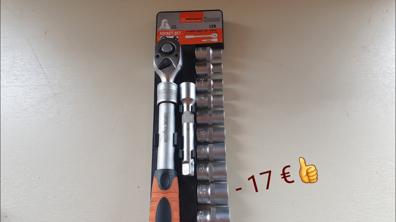 #action •Présentation clef à cliquets 1/2🔧 de la marque WERCKMANN + bonus•
