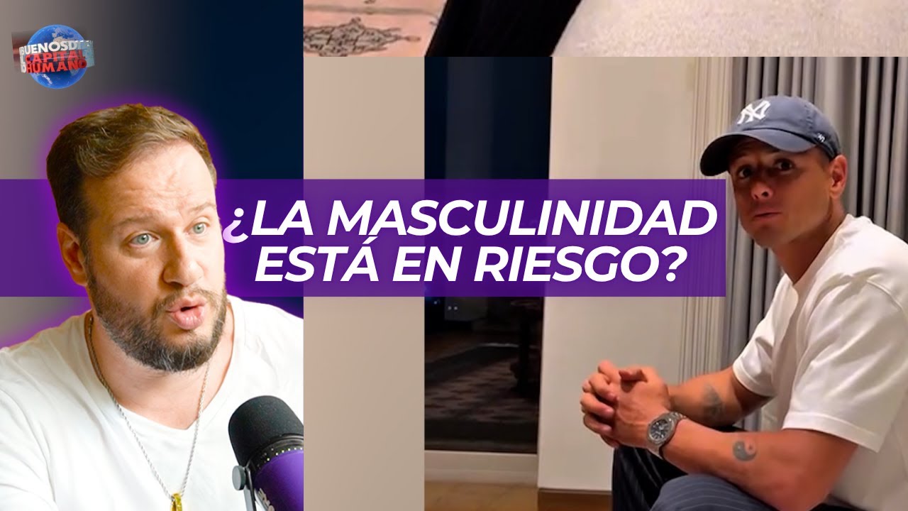 La masculinidad est&aacute; en riesgo: Chicharito (reacci&oacute;n Diego Ruzzarin)