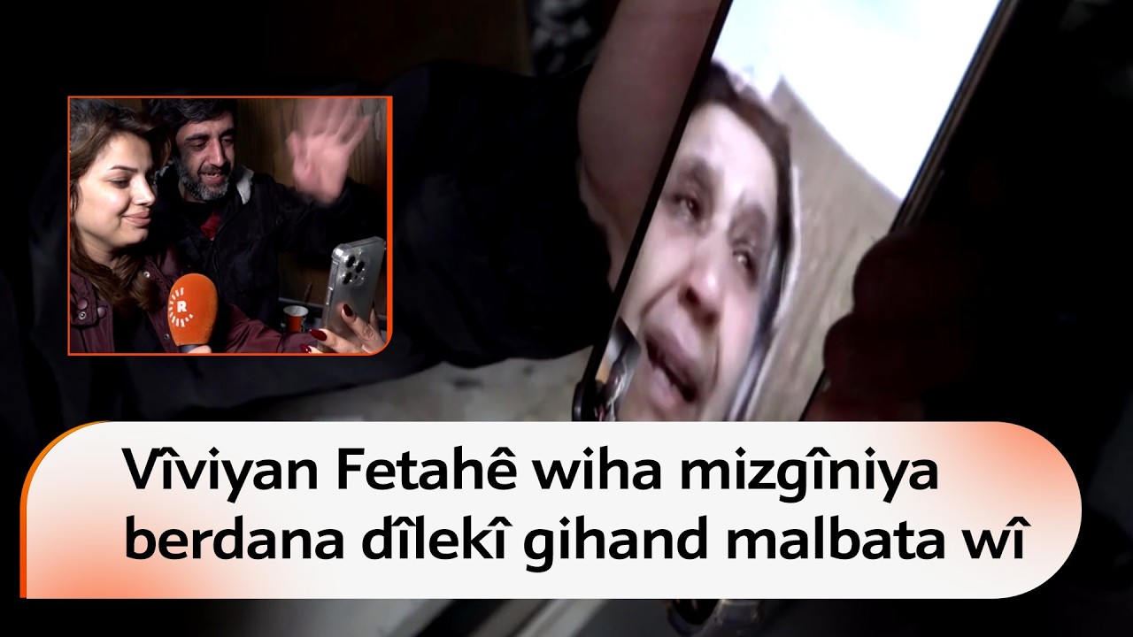 Vîviyan Fetahê wiha mizgîniya berdana dîlekî gihand malbata wî