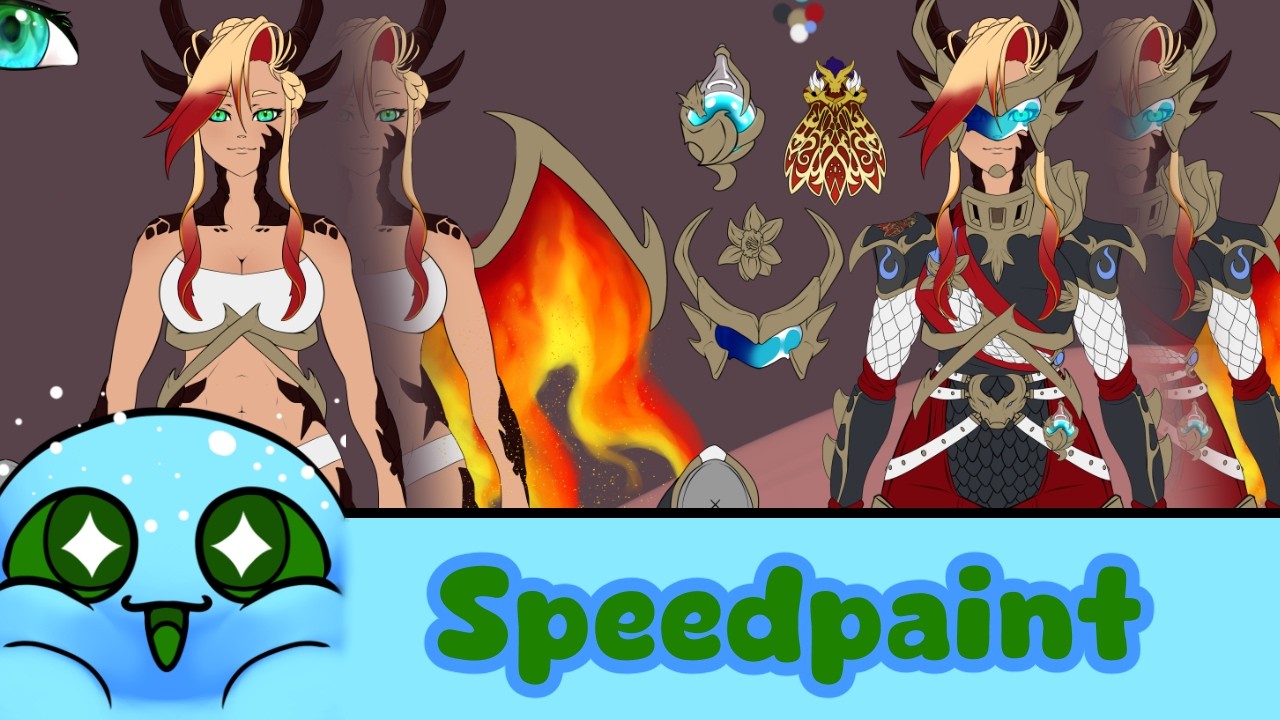Character concept: StrykerVenom Speedpaint