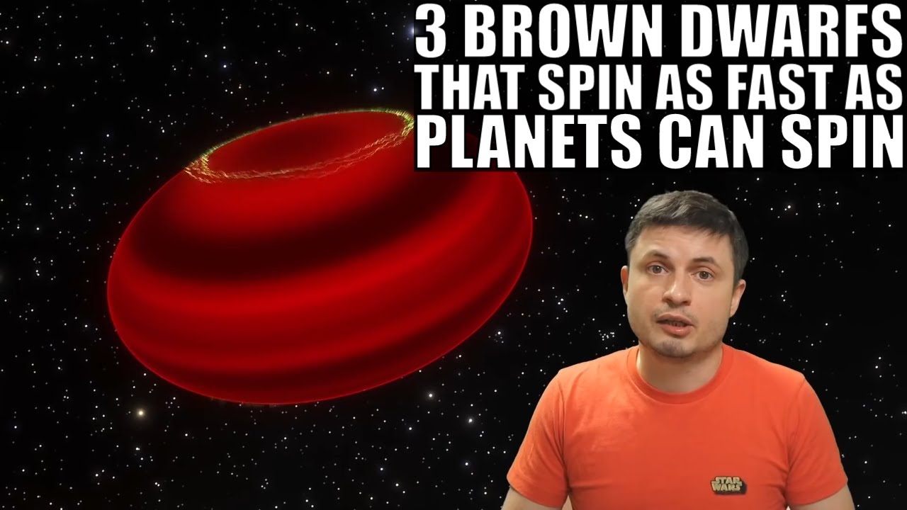 These 3 Brown Dwarfs Spin Almost At Their Physical Limit