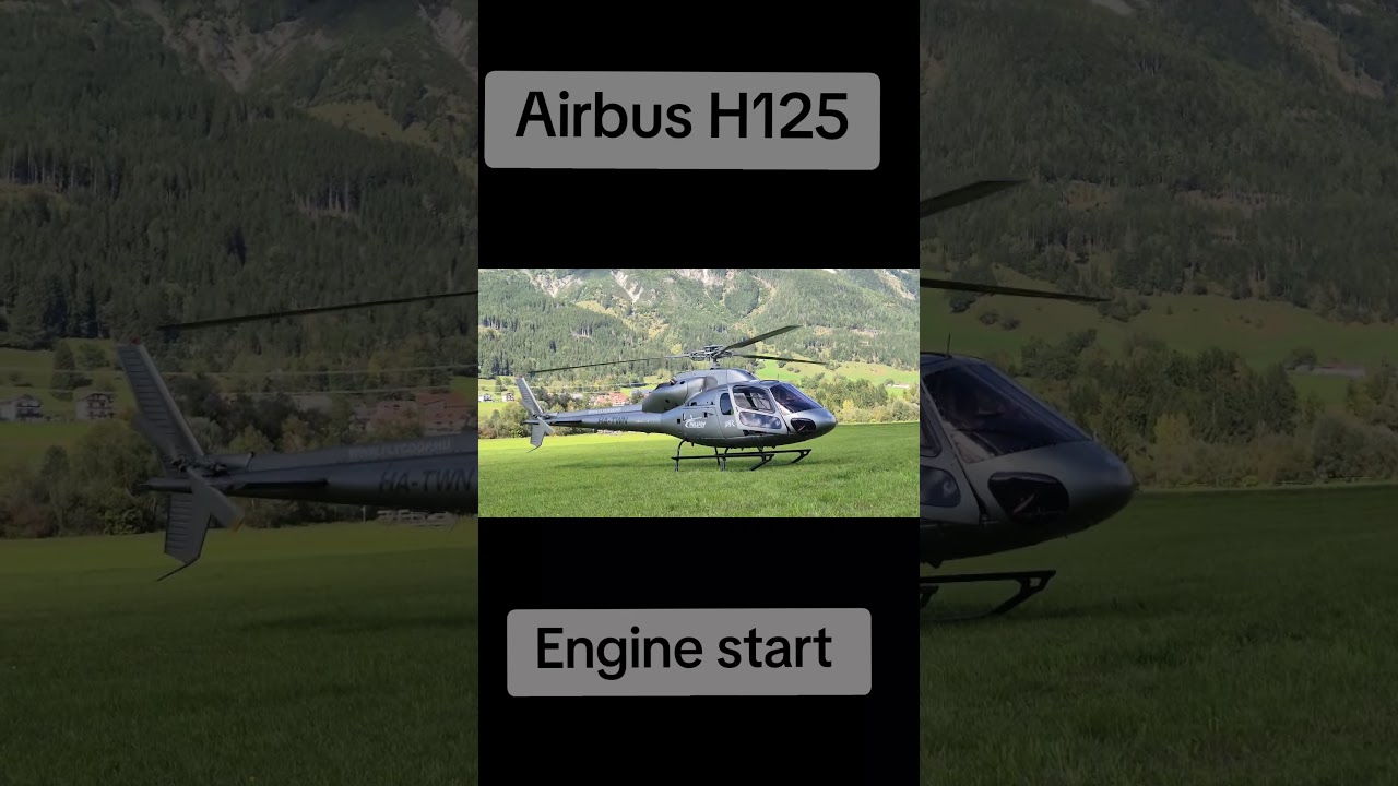 Airbus H125 Engine Start #airbus #airbush125 #helicopter #aviation #aviationlovers #avgeek #fy #fyp