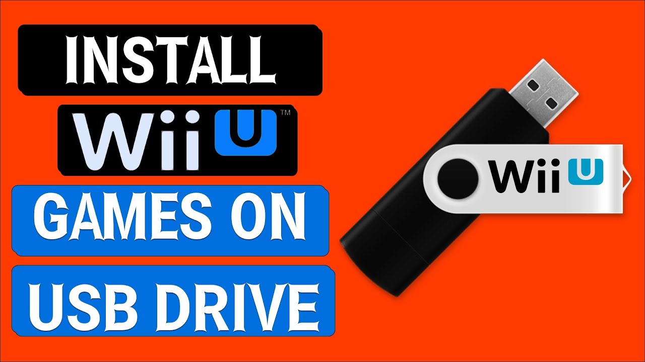 Copy Wii U Games To A USB Drive & Play Backups Nintendo Homebrew